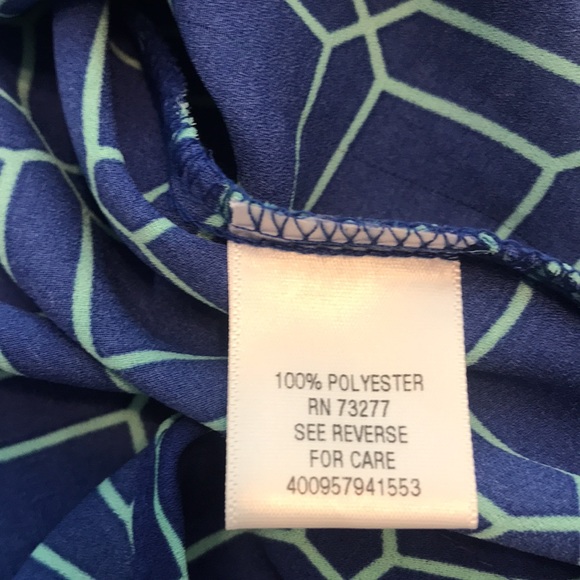 Geometric Pattern Blouse - Picture 5 of 6